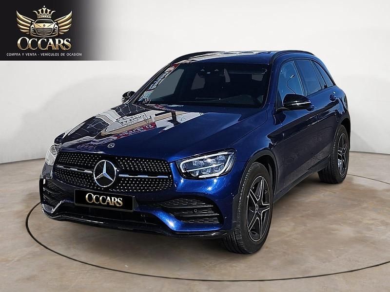 Usado Mercedes GLC220 194 CV (142 kW) 2020 Azul