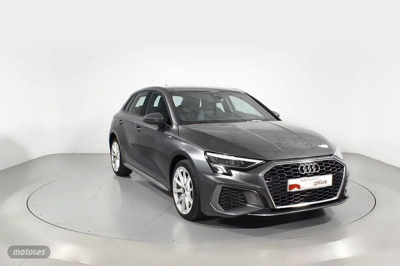 Gris Usado 2022 Audi A3 Sportback e-tron S-Line Utilitario | 32.900 € (Caro) - Imagen 1/4
