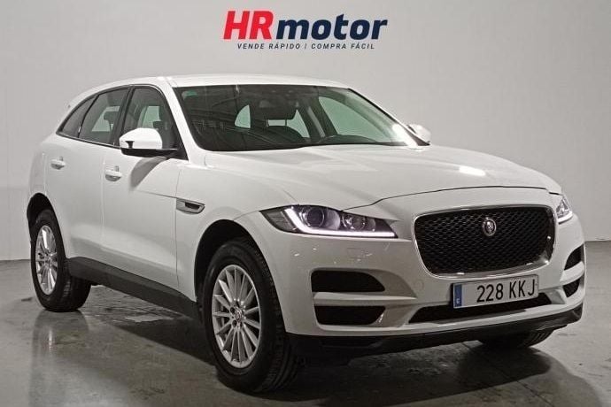 Blanco Usado 2018 Jaguar F-Pace Pure SUV | 17.950 € (Un poco caro) - Imagen 1/4