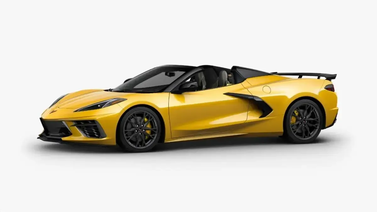 Nuevo Chevrolet Corvette Stingray 502 CV (369 kW) 2026 Amarillo Descapotable
