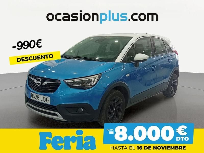 Azul Usado 2019 Opel Crossland Innovation SUV | 10.900 € (Precio justo) - Imagen 1/4
