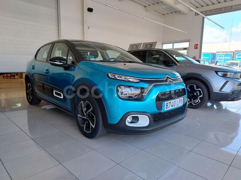 Azul Usado 2021 Citroën C3 Feel Utilitario | 13.650 € (Precio justo) - Imagen 1/4