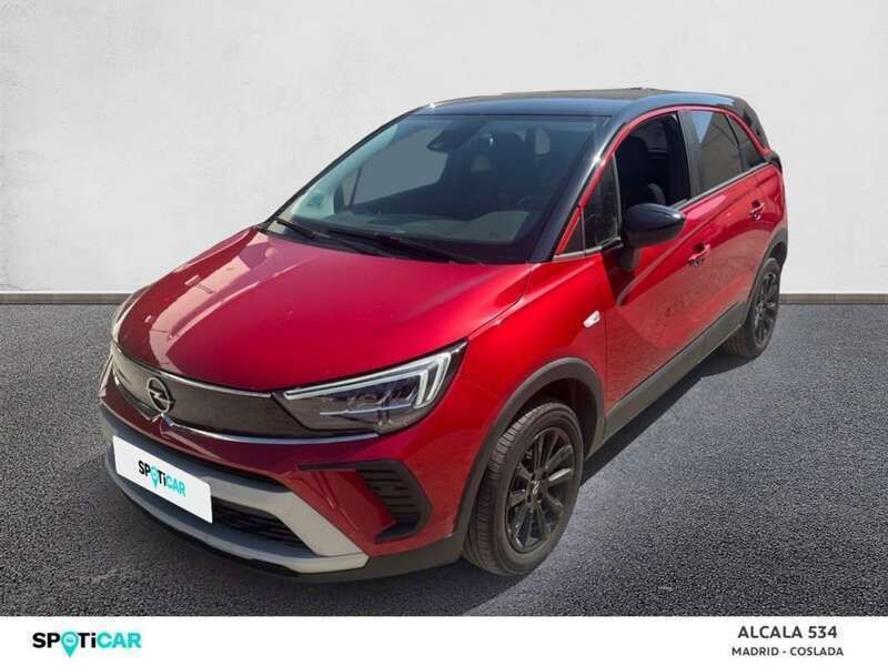 Rojo Usado 2021 Opel Crossland GS Line SUV | 13.900 € (Precio justo) - Imagen 1/4