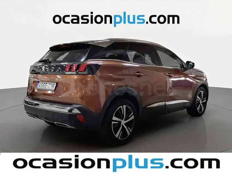 Usado Peugeot 3008 GT-line 130 CV (95 kW) 2018 Naranja SUV