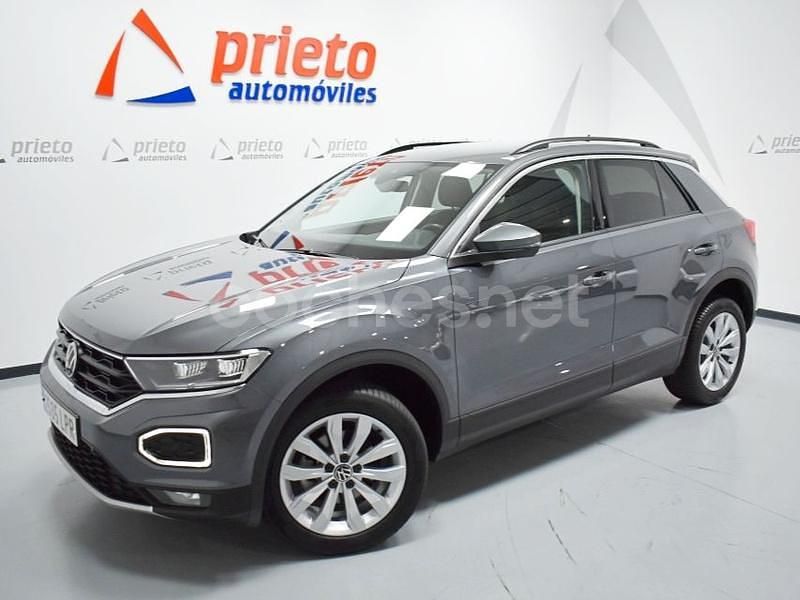 Gris / plata Usado 2021 VW T-Roc Advance SUV | 22.500 € (Precio justo) - Imagen 1/4