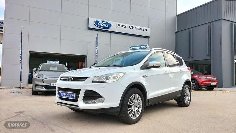 Blanco Usado 2014 Ford Kuga Titanium SUV | 14.500 € (Buen precio) - Imagen 1/4