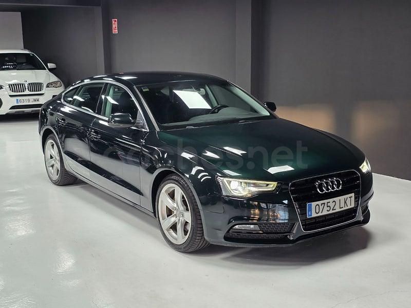 Usado Audi A5 Sportback 245 CV (180 kW) 2013 Verde Utilitario