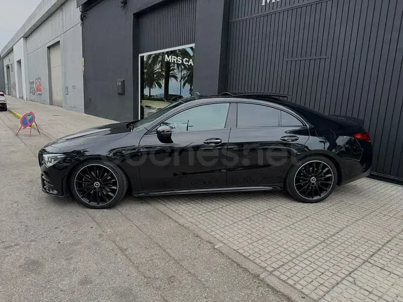 Usado Mercedes CLA200 163 CV (119 kW) 2020 Negro Berlina