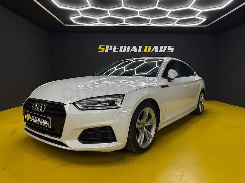 Usado Audi A5 Sportback S-Line 190 CV (139 kW) 2017 Blanco Utilitario