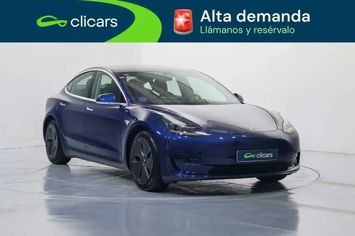 Usado Tesla Model 3 Standard Range 239 kW (325 CV) 2020 Azul Berlina
