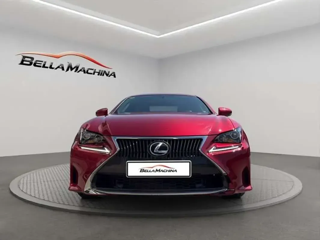 Usado Lexus RC300h Executive Line 223 CV (164 kW) 2018 Rojo Coupe