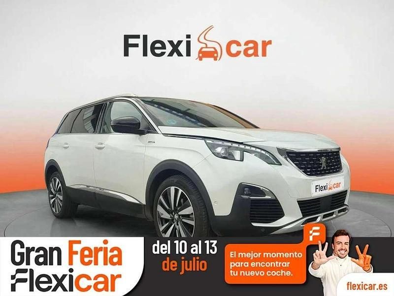Blanco Usado 2019 Peugeot 5008 Style Monovolumen | 14.690 € (Buen precio) - Imagen 1/4