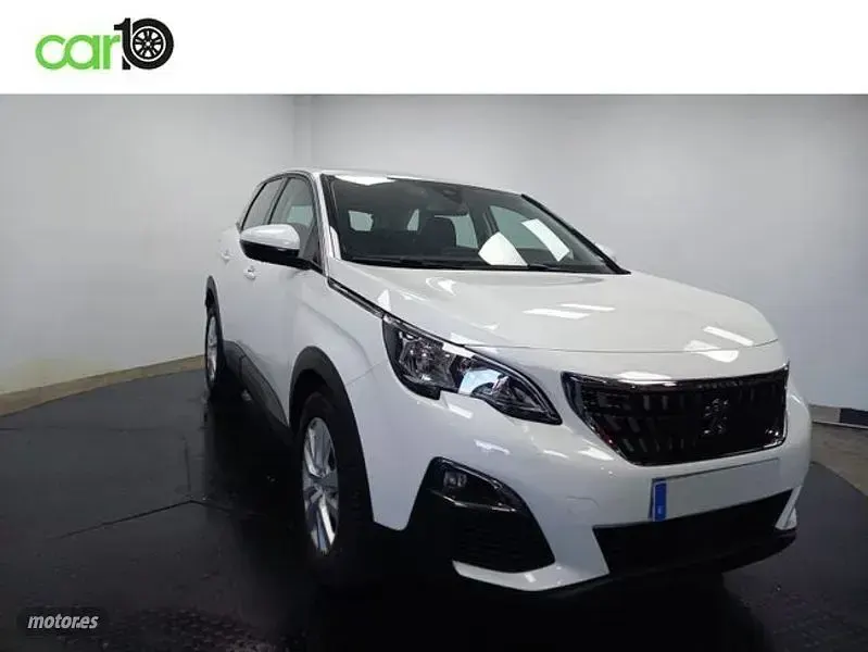 Usado Peugeot 3008 Active 130 CV (95 kW) 2019 Blanco SUV