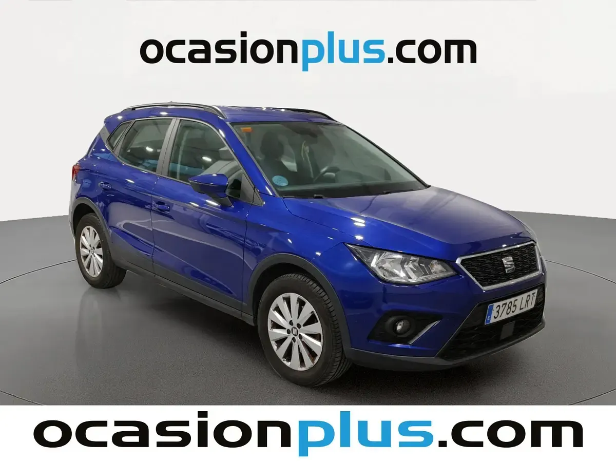 Usado Seat Arona Ecomotive 110 CV (80 kW) 2021 Azul SUV