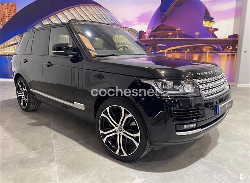 Usado Land Rover Range Rover Vogue 340 CV (250 kW) 2013 Negro SUV