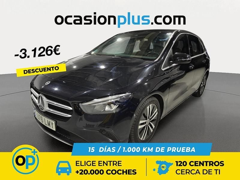 Negro Usado 2021 Mercedes B180 Monovolumen | 20.750 € (Buen precio) - Imagen 1/4