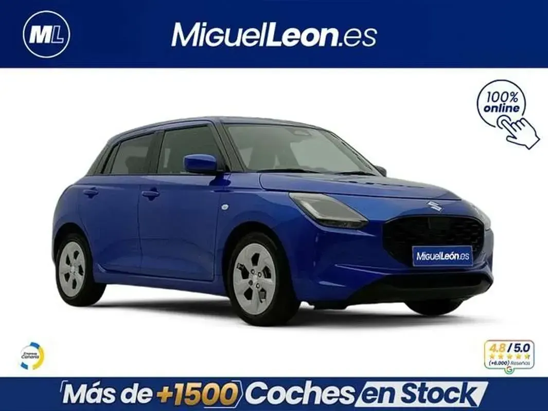 Usado Suzuki Swift 82 CV (60 kW) 2025 Azul Utilitario