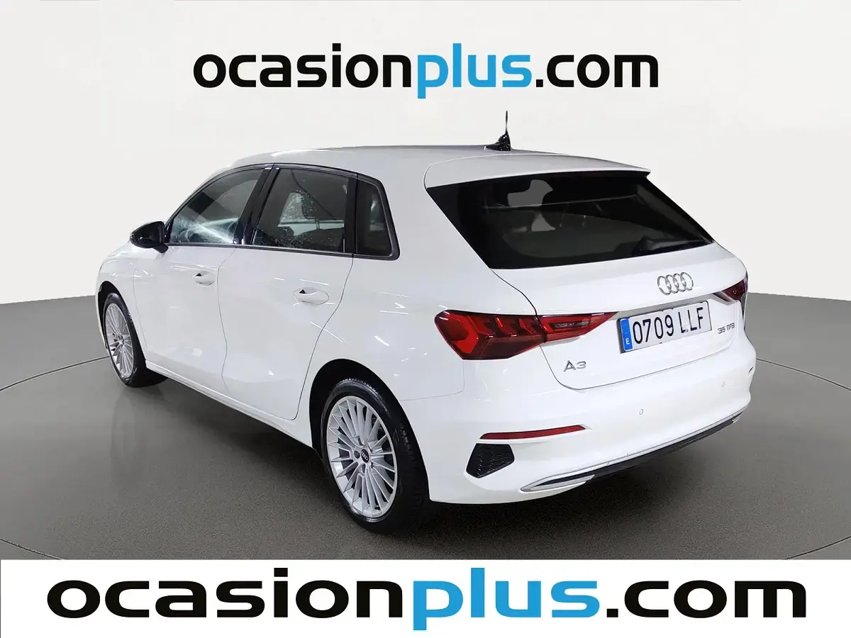 Usado Audi A3 Advanced Plus 150 CV (110 kW) 2020 Blanco Berlina