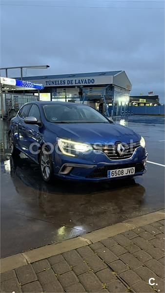 Begagnad Renault Mégane GT Line GT-Line 110 HK (80 kW) 2016 Blå Sedan
