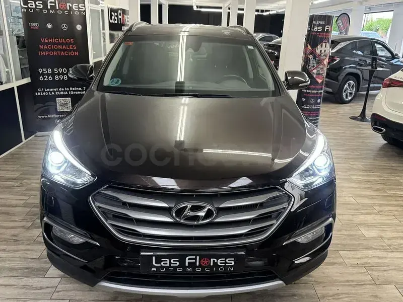 Usado Hyundai Santa Fe 200 CV (147 kW) 2016 Marrón SUV