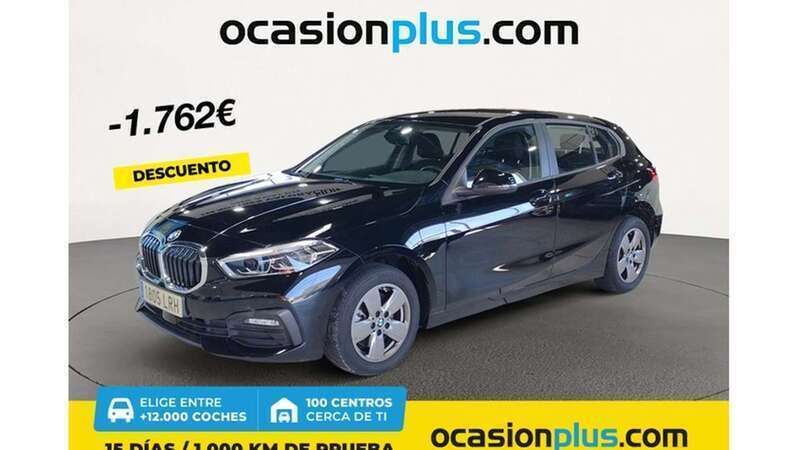 Negro Usado 2021 BMW 118 Utilitario | 17.628 € (Super precio) - Imagen 1/4