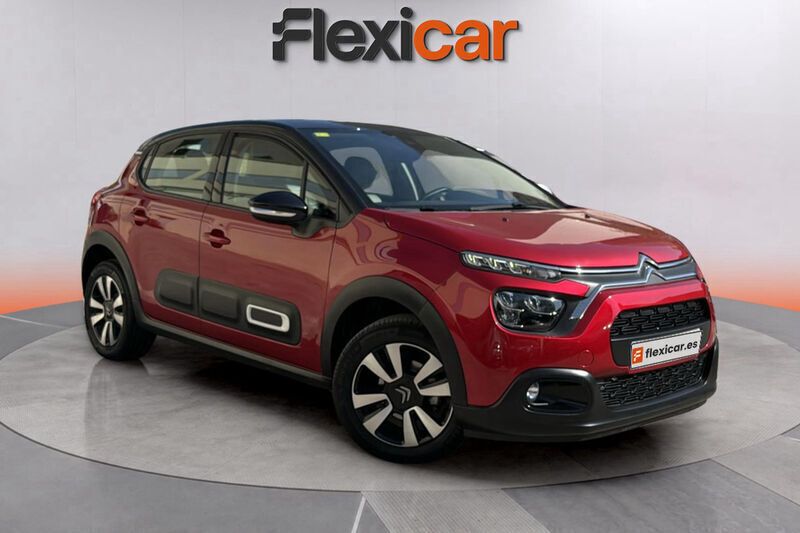 Rojo Usado 2020 Citroën C3 PureTech Utilitario | 10.590 € (Buen precio) - Imagen 1/4