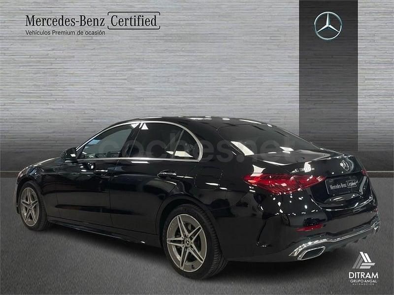 Usado Mercedes C300e 313 CV (230 kW) 2022 Negro obsidiana Berlina