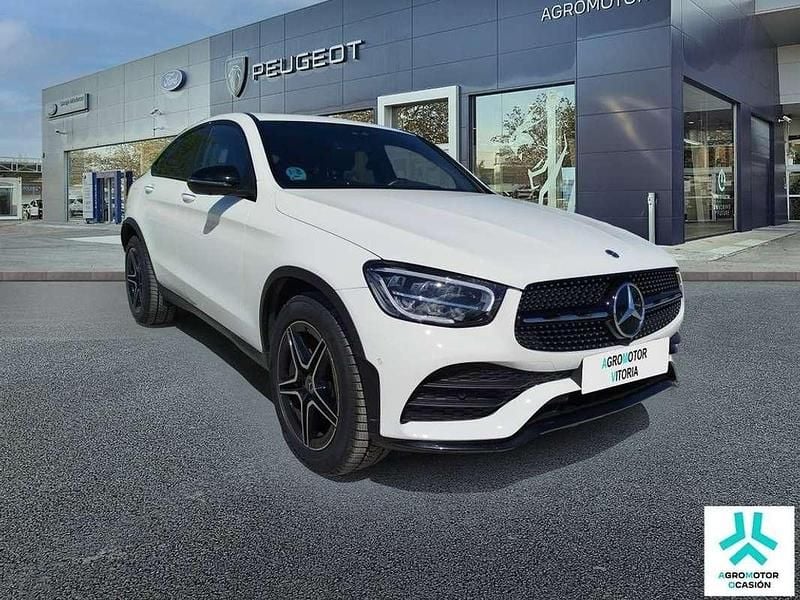 Usado Mercedes GLC220 196 CV (144 kW) 2022 Blanco Coupe