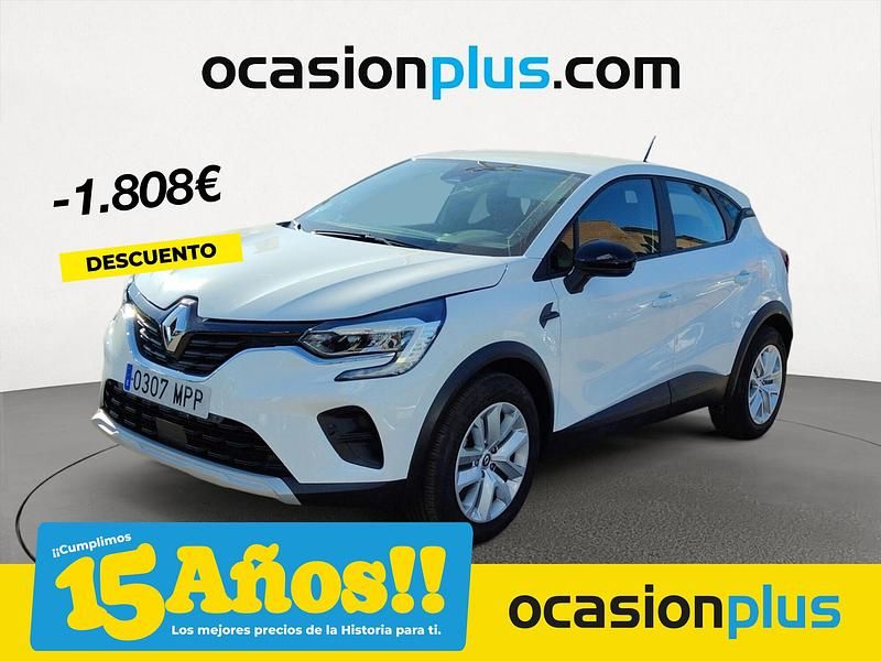 Blanco Usado 2024 Renault Captur Evolution SUV | 19.890 € (Precio justo) - Imagen 1/4