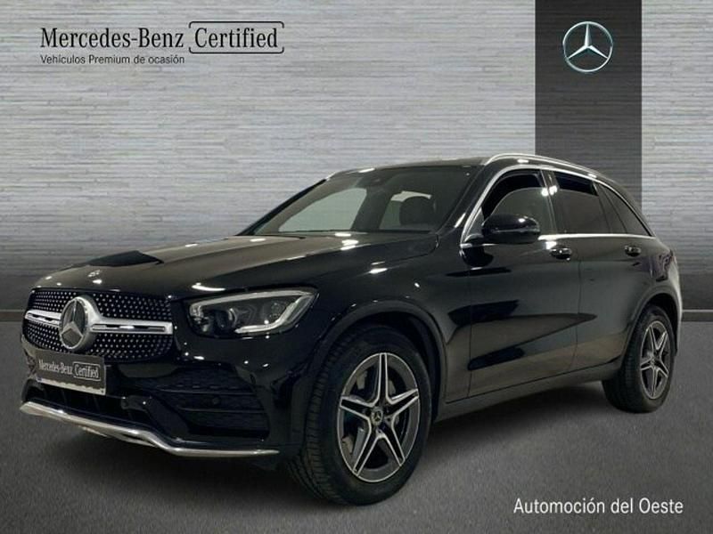 Negro Usado 2020 Mercedes GLC220 AMG line SUV | 39.900 € (Precio justo) - Imagen 1/4