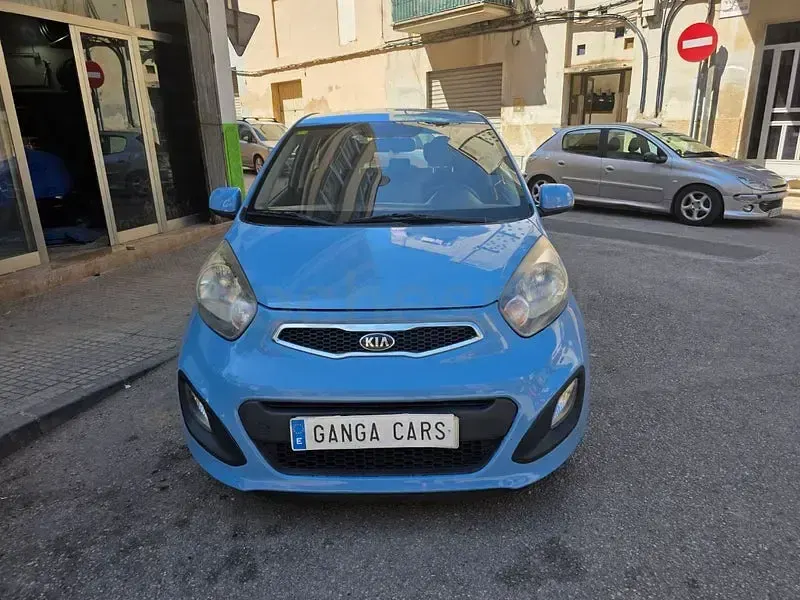 Usado Kia Picanto Urban 69 CV (50 kW) 2015 Azul Utilitario