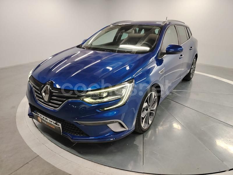 Azul Usado 2019 Renault Mégane GT Line GT-Line Familiar | 18.990 € (Caro) - Imagen 1/4