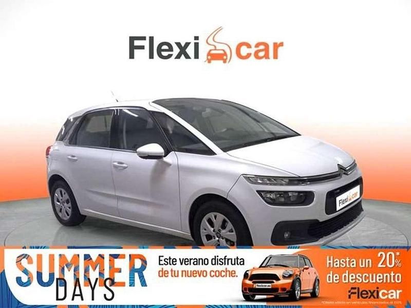 Blanco Usado 2017 Citroën C4 Picasso First Monovolumen | 8990 € (Precio justo) - Imagen 1/4