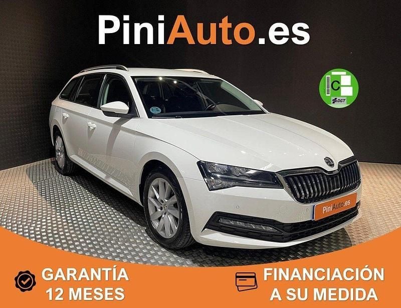 Blanco Usado 2021 Skoda Superb Ambition Berlina | 15.990 € (Precio justo) - Imagen 1/4
