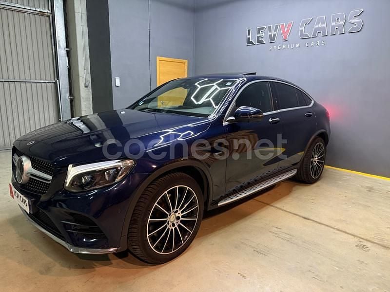 Azul Usado 2017 Mercedes GLC350 Coupe | 34.999 € (Un poco caro) - Imagen 1/4