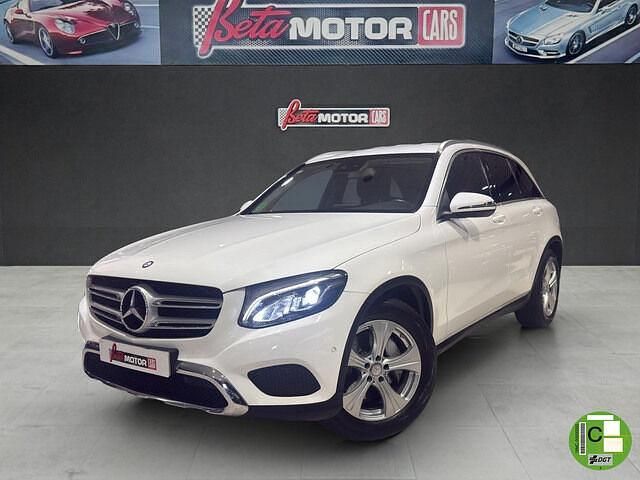 Usado Mercedes GLC220 170 CV (125 kW) 2016 Blanco SUV