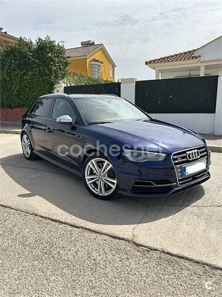 Usado Audi S3 300 CV (220 kW) 2014 Azul Berlina