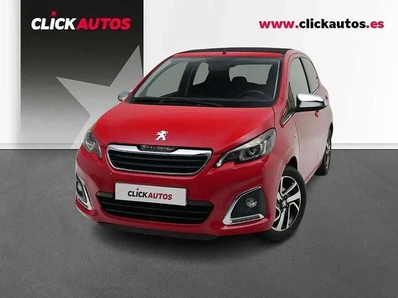 Rojo Usado 2021 Peugeot 108 Allure Utilitario | 8900 € (Precio justo) - Imagen 1/4