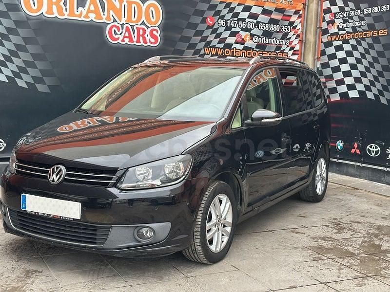 Usado VW Touran Edition 105 CV (77 kW) 2012 Negro Monovolumen