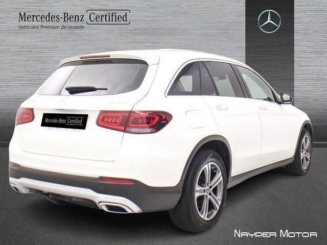 Usado Mercedes GLC300 245 CV (180 kW) 2021 Blanco polar