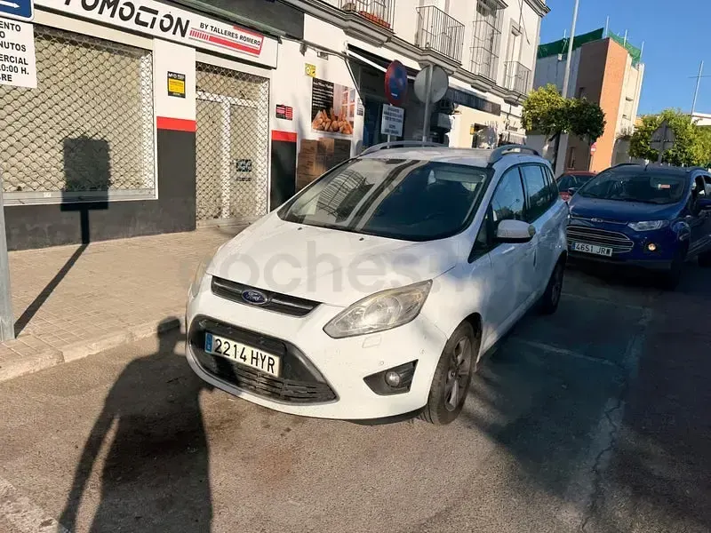 Usado Ford C-MAX Titanium 115 CV (84 kW) 2015 Blanco Monovolumen