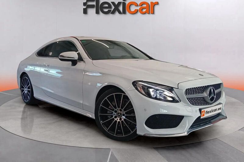 Blanco Usado 2017 Mercedes C220 AMG line Coupe | 20.990 € (Super precio) - Imagen 1/4