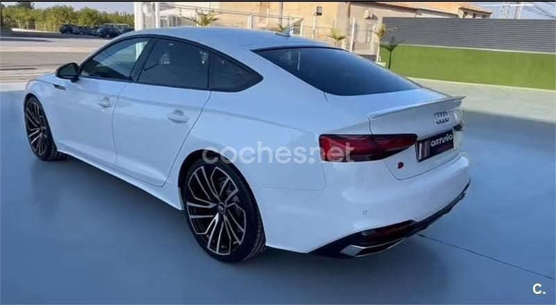 Usado Audi A5 Sportback S-Line 163 CV (119 kW) 2020 Blanco Utilitario