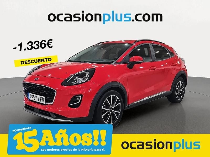 Rojo Usado 2020 Ford Puma Gen-E Titanium SUV | 14.700 € (Precio justo) - Imagen 1/4