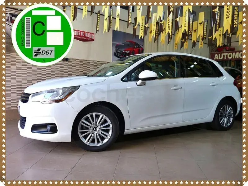 Usado Citroën C4 Seduction 120 CV (88 kW) 2012 Blanco Berlina
