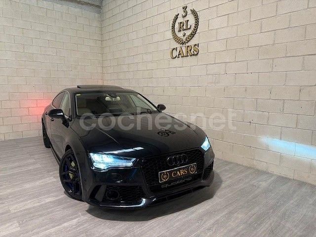 Negro Usado 2013 Audi A7 Sportback Utilitario | 26.500 € (Caro) - Imagen 1/4