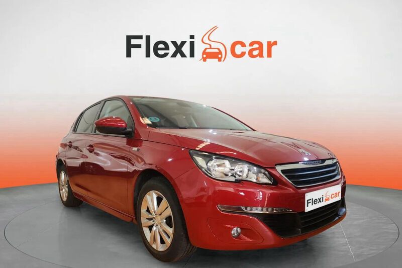 Rojo Usado 2016 Peugeot 308 Style Berlina | 8350 € (Precio justo) - Imagen 1/4