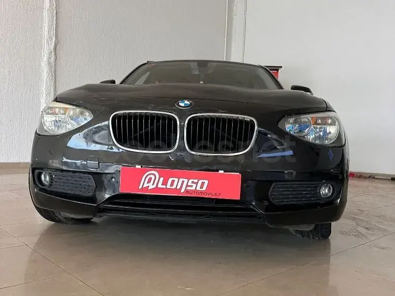 Usado BMW 116 Sport Line 116 CV (85 kW) 2014 Negro Utilitario