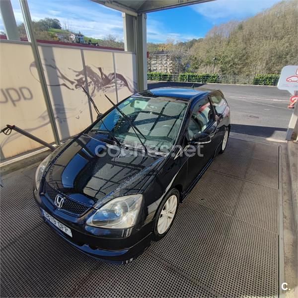 Negro Usado 2005 Honda Civic Sport Berlina | 5000 € (Precio justo) - Imagen 1/4