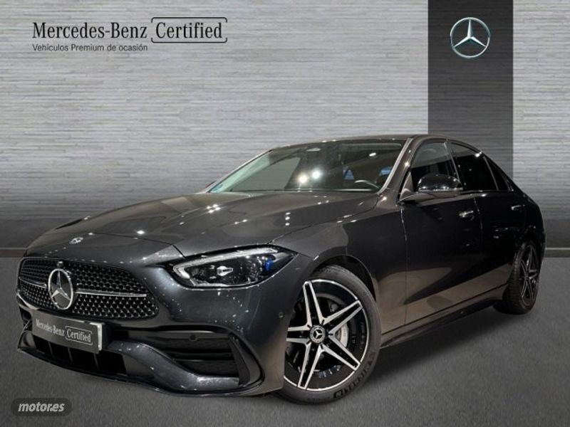 Gris grafito Usado 2022 Mercedes C220 AMG line Berlina | 41.900 € (Un poco caro) - Imagen 1/4
